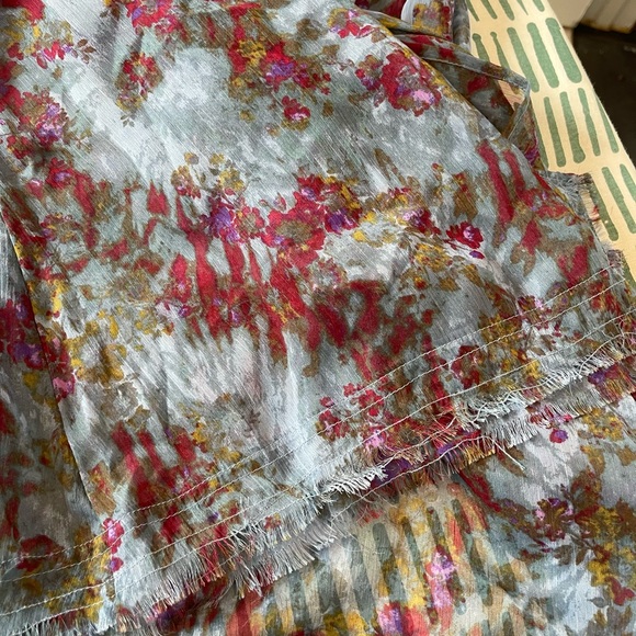 Urban Outfitters Woman’s Floral Maxi Dress Blue,Plum,Pink.Medium - Picture 10 of 11